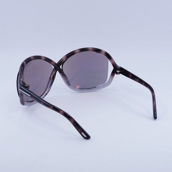 🕶️ New Tom Ford Bettina FT1068 55C Sunglasses - Grey Havana Frame, Smoke Lenses - Picture 5 of 9